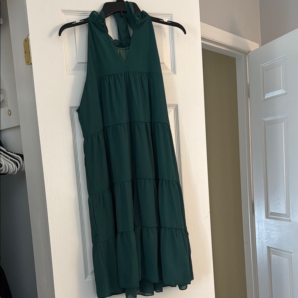 Sleeveless Tiered Summer Dress